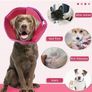 Fabric Velcro Elizabeth Pet Cone for dog Image 3