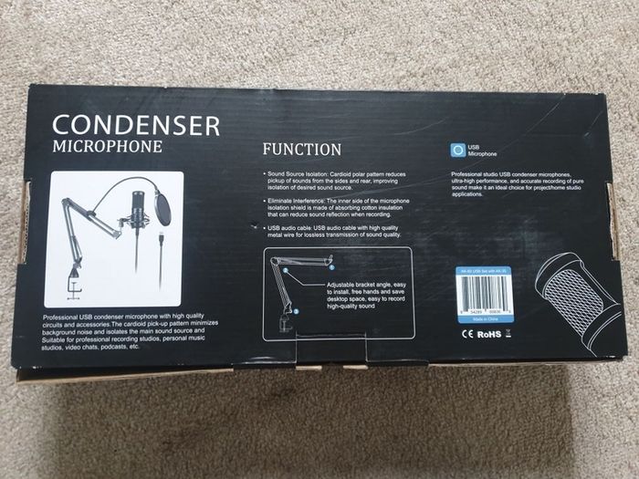 USB condenser microphone