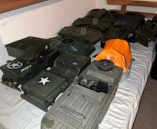 vintage action man vehicles