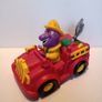 Barney the Dinosaur and Friends Wind Up Car 1994 Image 2