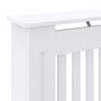 Radiator Cover White 78 cm Image 6