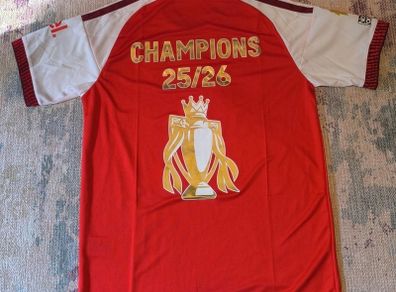 Arsenal home champions  jersey 26/27