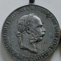 Austria War service Medal 2 december 1873