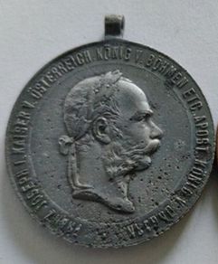 Austria War service Medal 2 december 1873
