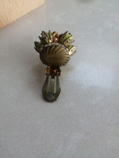 1950s clip on earrings
