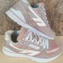 womens HI TECH silver shadow trainers Size UK 4 EU 37 runners pink suede Image 2
