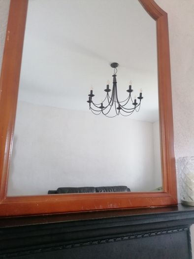 Timber frame mirror