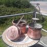 Vintagr Copper pots Image 6