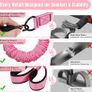 Upgraded Multifunction Pedal Resistance Band with Handle, 3 Tube Adjustable Resistance Bands for Abdomen, Waist, Arm, Core/ABS, Leg Workout - Sit Up Exercise Equipment for Women Image 7
