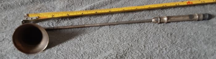 two vintage collectable candle snuffer'