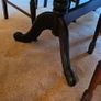 mahogany table and chairs Image 2