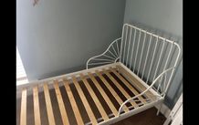 Ikea Minnen extendable toddler bed