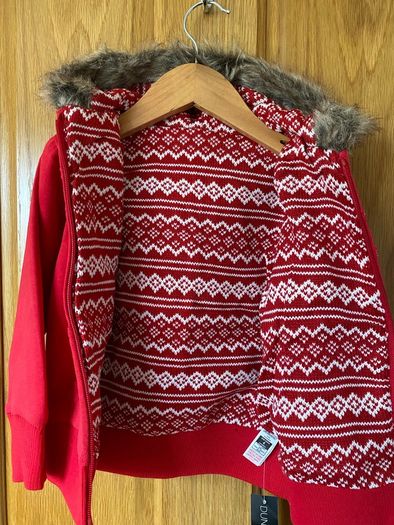 Brand New Dunnes Stores Red Angel Hoodie | 4 years