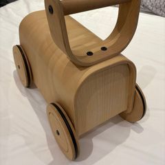 Mamatoyz Wooden Ride/Push Along Car