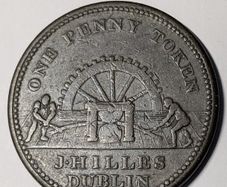 1813 Irish Token J Hilles Dublin