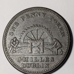 1813 Irish Token J Hilles Dublin