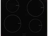 Induction Hob with 4 Burners Touch Control Glass 7000 W