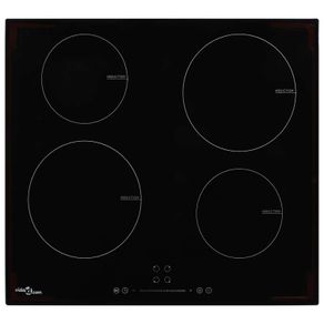 Induction Hob with 4 Burners Touch Control Glass 7000 W