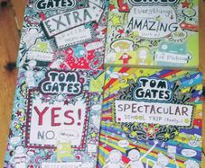 Tom Gates Books x 4