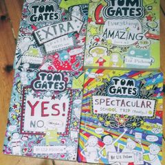 Tom Gates Books x 4