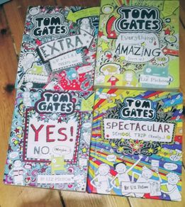 Tom Gates Books x 4