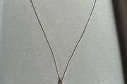 silver cross chain