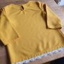 Lovely Girls Lace Trim Long Sleeve Top Age 9 Yrs Image 7