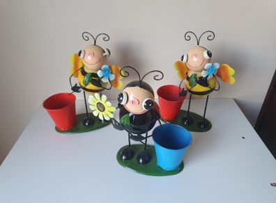Bee ornaments on springs - 2 euro each