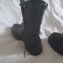 Boohoo and h&m black Boots Image 5