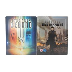 Star Trek Beyond & Into Darkness Blu-ray Steelbook Bundle