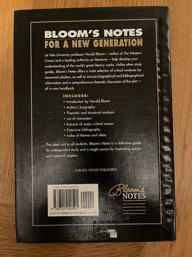Harold Bloom Modern Critical Interpretations Book Collection