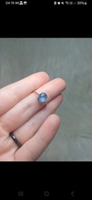 Dumortierite ring silver s925 adjustable