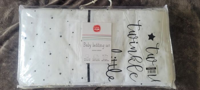 Baby bedding set. New