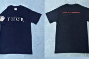 NEW Official Marvel Studios Thor T-shirt 2011 Movie, Size Mens Small