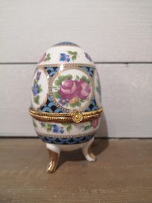 Vintage Porcelain egg