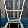 Handmade  wooden planter with built-in climbing trellis(wheels on request) Image 4