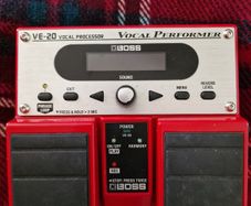 Boss Ve 20,vocal Processor,vocal Performer