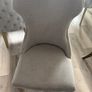 6 baroque grey button chairs Image 2