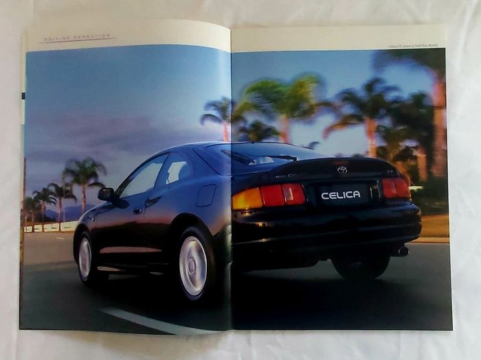 Vintage 1994 Toyota Celica Dealer Sales Brochure - Rare Original