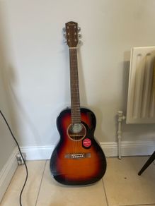 Fender acoustic parlor guitar