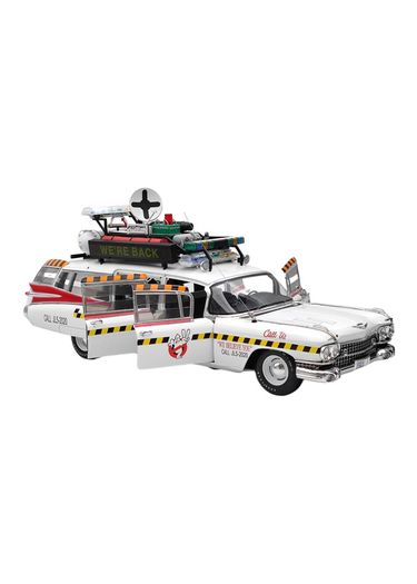 Hot Wheels 1:18 ELITE Premium Cadillac Ghostbusters Ecto-1 Car Model
