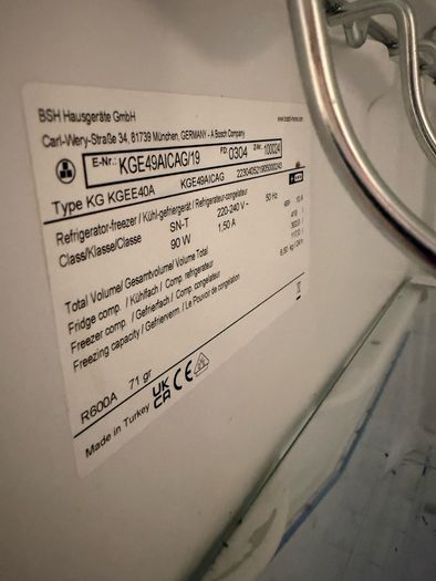 Bosch Fridge Freezer