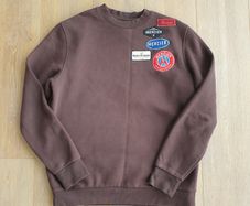 Mercier brown sweat shirt size M
