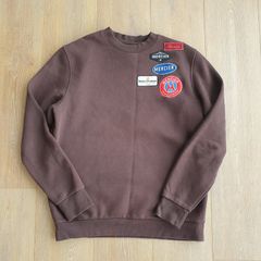 Mercier brown sweat shirt size M