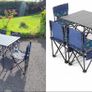 Portable Folding Table & 6 Chair Set Image 2