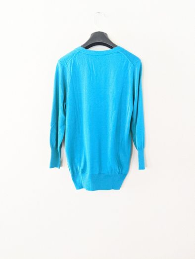 Teal Cotton Sweater sz S