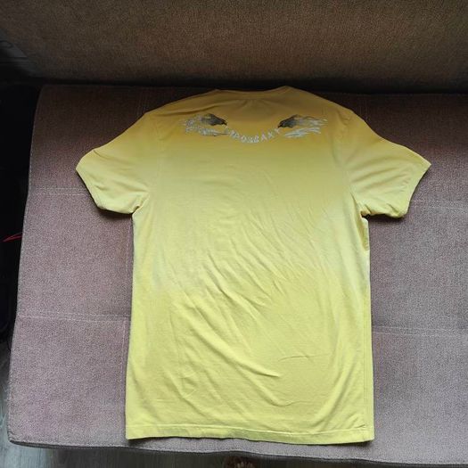 Men's Yellow T-shirt, XXL