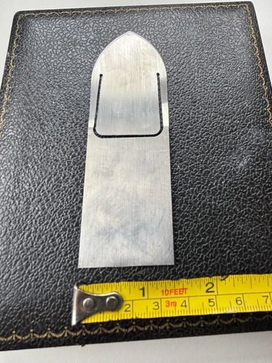 Vintage Bermuda Sterling Silver Bookmark Clip Coat of Arms Map Hallmarked 20g