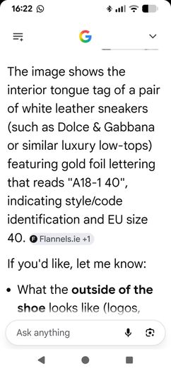 Dolce Gabbana original men trainers