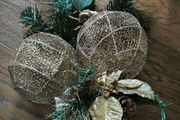 Christmas tree decorations and Tree Topper